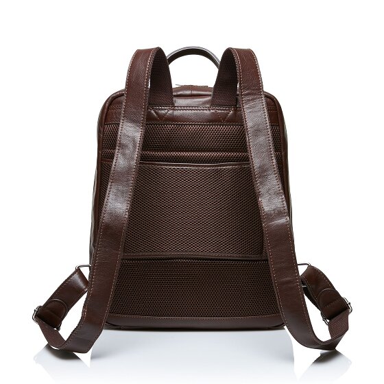 Castelijn & Beerens Firenze Sac à dos RFID Cuir 41 cm Compartiment pour ordinateur portable