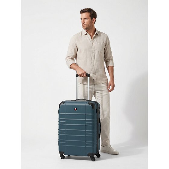 Wenger Amplar Evo 4 roulettes Trolley M 65 cm avec soufflet d'extension