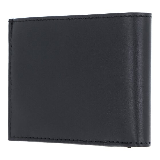 oxmox Leather Porte-monnaie Protection RFID Cuir véritable 11 cm
