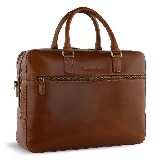bugatti Remo Attaché-case Cuir véritable 40 cm Compartiment ordinateur