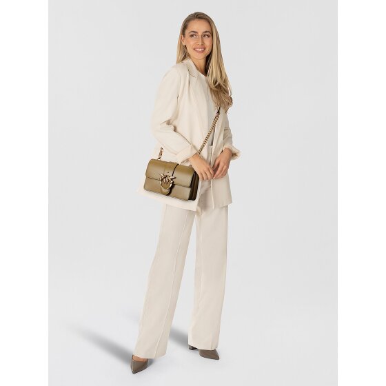 PINKO Love One Sac à bandoulière Cuir véritable 21 cm