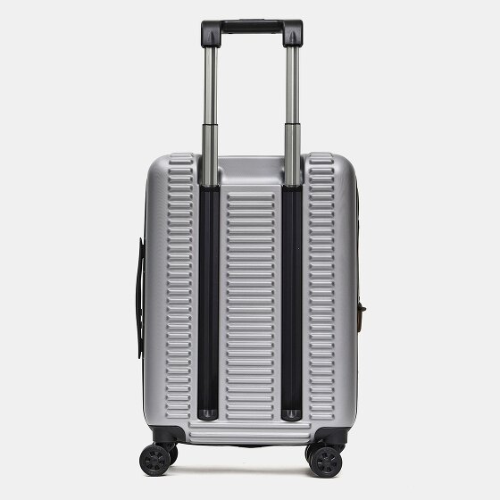 Mandarina Duck Tank Case 4 roulettes Trolley de cabine S 55 cm avec soufflet d'extension