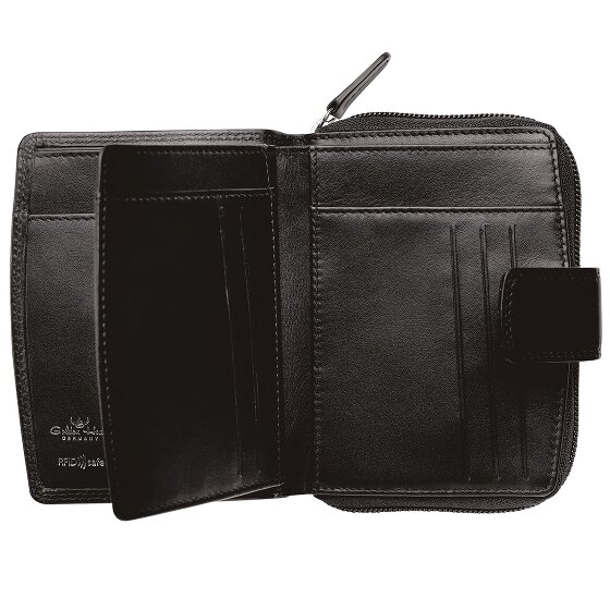 Golden Head Polo Porte-monnaie Protection RFID Cuir véritable 12 cm