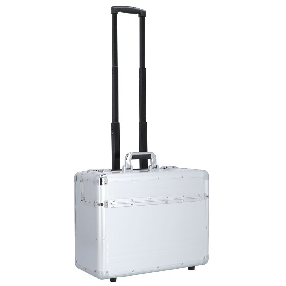 Alumaxx Valise de pilote à 2 roulettes 48 cm, compartiment pour ordinateur portable