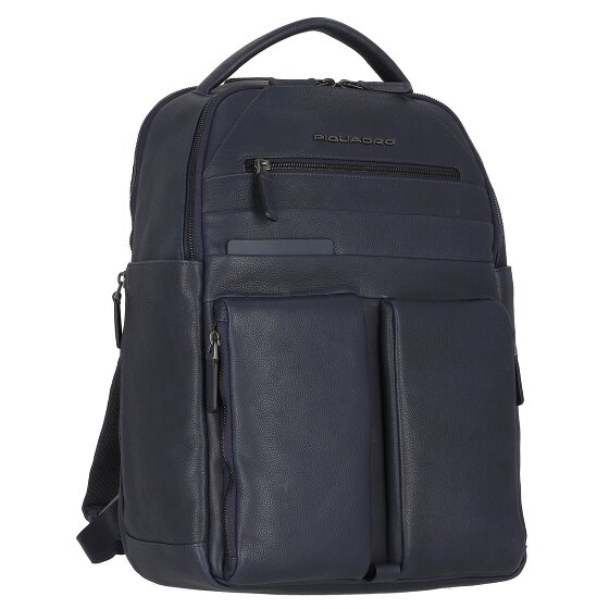 Piquadro Paavo Sac à dos professionnel Cuir 42 cm Compartiment pour ordinateur portable