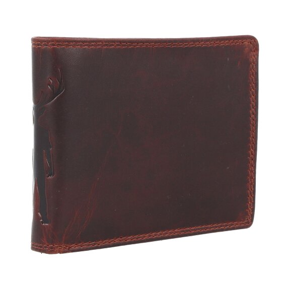 Jack Kinsky Monterey Porte-monnaie Protection RFID Cuir 12.5 cm