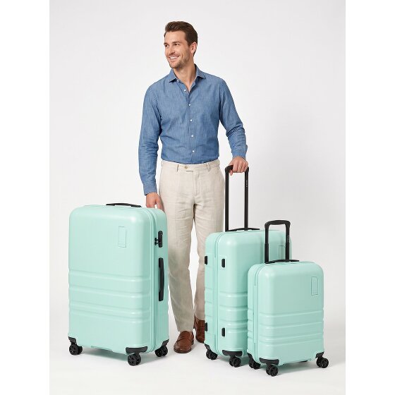 Redolz Pro ABS 4 roues Set de valises 3 pièces avec soufflet d'extension