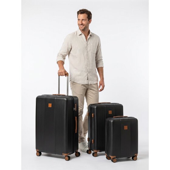 Bric's Ferrara 4 roues Set de valises 3 pièces avec soufflet d'extension