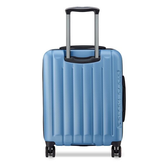 Delsey Paris Longitude 4 roulettes Trolley de cabine 55 cm avec soufflet d'extension