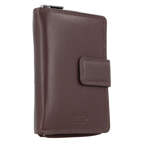 mano Donna Giulia Porte-monnaie Cuir véritable 13 cm