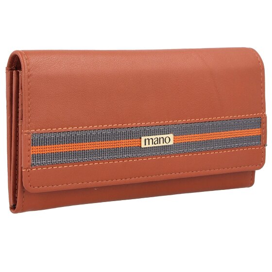 mano Don Leonardo Porte-monnaie RFID cuir 18 cm