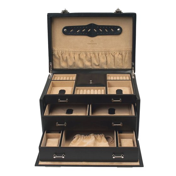 Windrose Ambiance Boîte à bijoux Cuir 31 cm