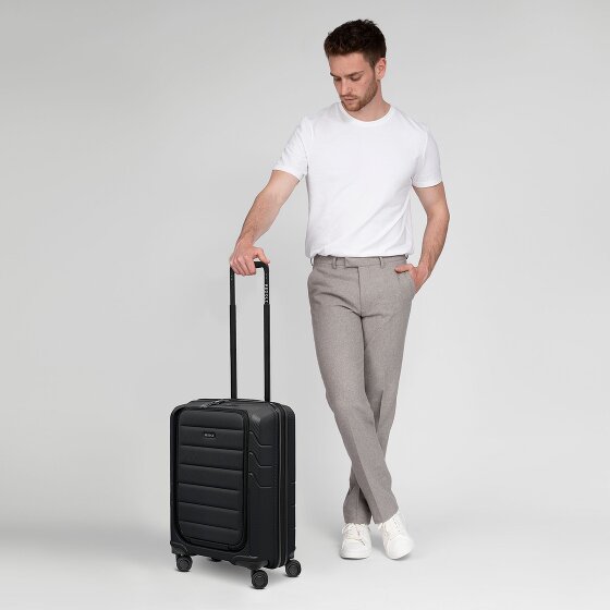 Redolz Essentials 17 trolley cabine 4 roulettes 55 cm poche souple pour ordinateur portable