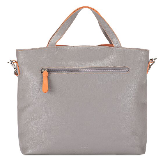 Mywalit Sac de shopper Cuir véritable 32 cm
