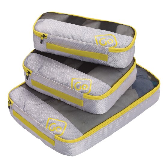 Go Travel Packing Cubes Set de sacs de rangement 3pcs.