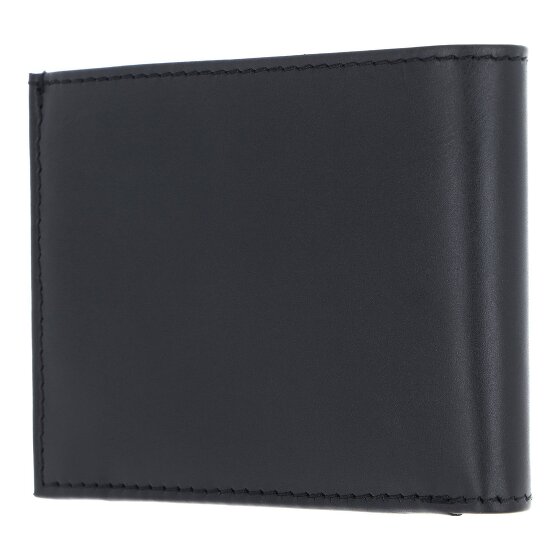 oxmox Leather Porte-monnaie Protection RFID Cuir véritable 11 cm