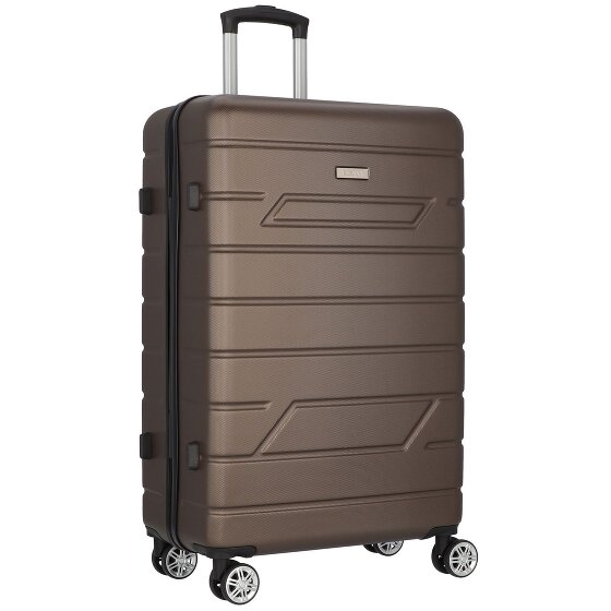 Nowi Bergamo 4 roulettes Trolley 75 cm