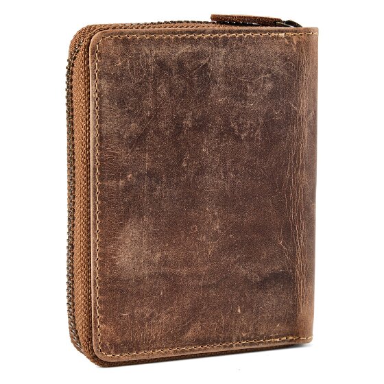 Greenburry Huntsman Porte-monnaie Protection RFID Cuir 10 cm