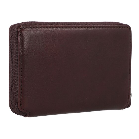 Braun Büffel Arezzo Étui pour cartes de crédit Protection RFID Cuir 11.5 cm