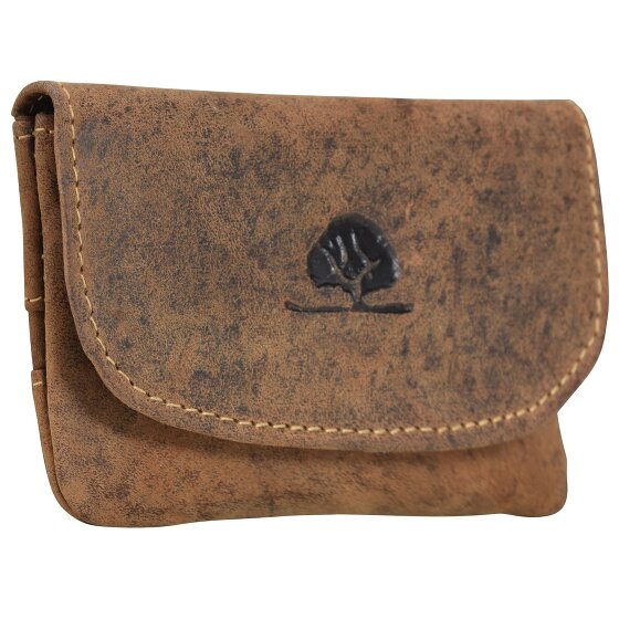 Greenburry Étui à clés vintage en cuir 12 cm