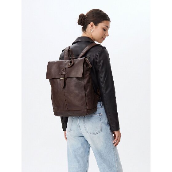 Harbour 2nd Urban Poets Daypack Cuir véritable 36 cm