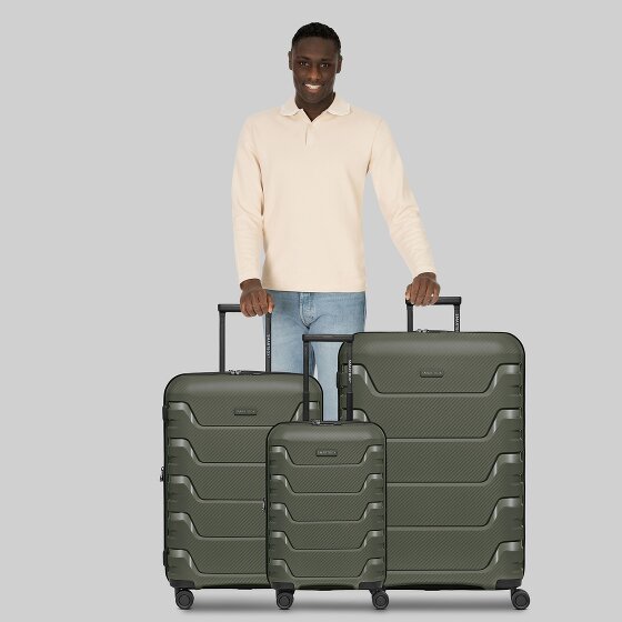 Smartbox Edition 01 4 roues Set de valises 3 pièces avec soufflet d'extension