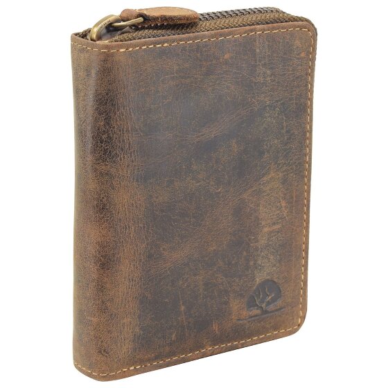 Greenburry Vintage Porte-monnaie Cuir véritable 3 cm