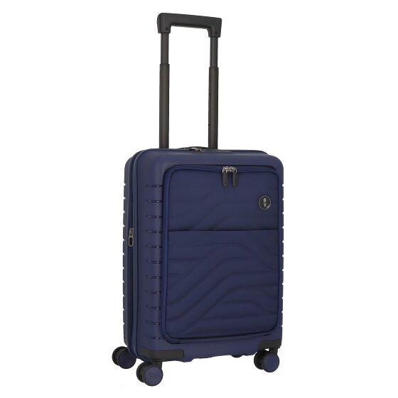 Bric's Ulisse 4 roulettes Trolley de cabine 55 cm avec soufflet d'extension