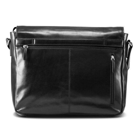 Jost Skagen Porte-documents Messenger Cuir véritable 38 cm Compartiment ordinateur