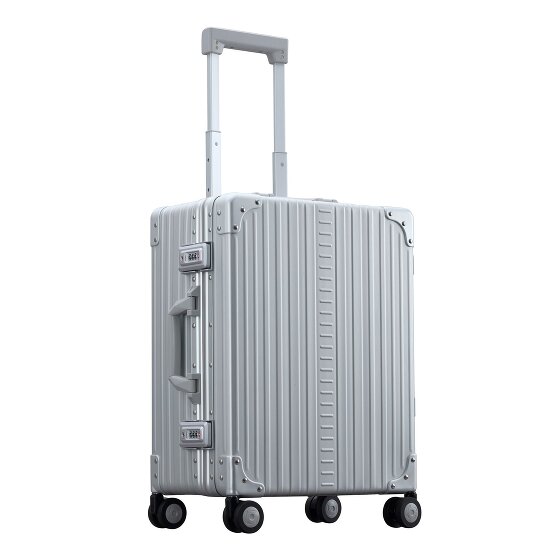 Aleon Valise cabine Traveler Domestic à 4 roues en Aluminium, 55 cm