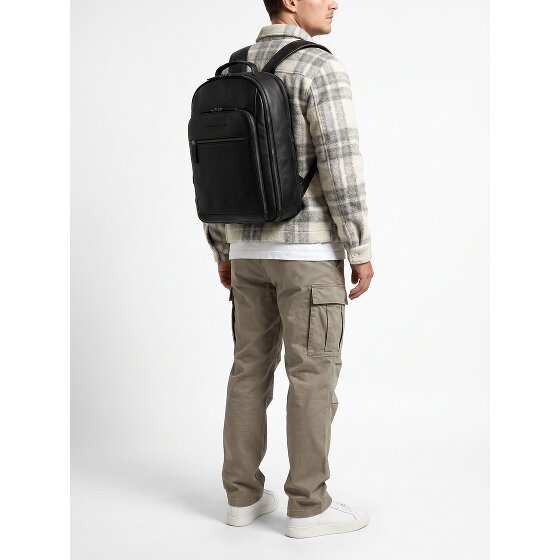 The Chesterfield Brand Serenzo Daypack Cuir véritable 40 cm Compartiment ordinateur
