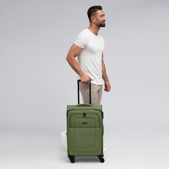 Redolz Essentials 12 MEDIUM trolley 4 roues 67 cm avec soufflet d'extension