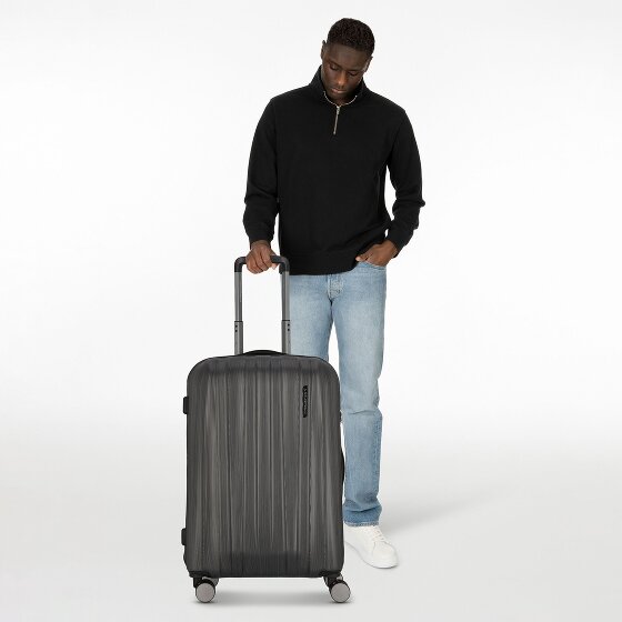 Polestream Moonrock 4 roulettes Trolley M 69 cm avec soufflet d'extension