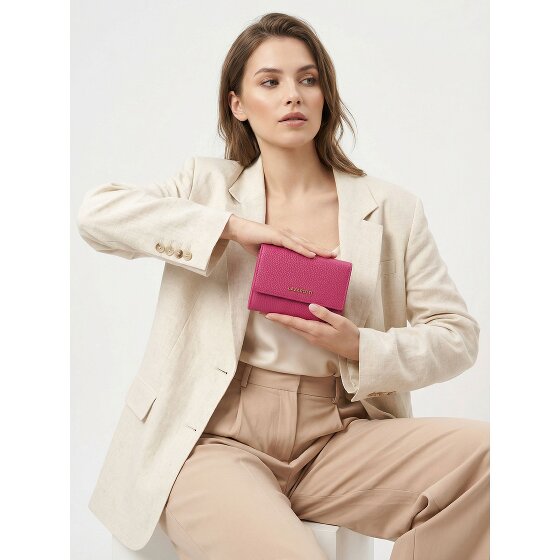 Lazarotti Porte-monnaie « Bologna » en cuir XL avec compartiment à fermeture éclair sur tout le pourtour, Cuir, 14 cm