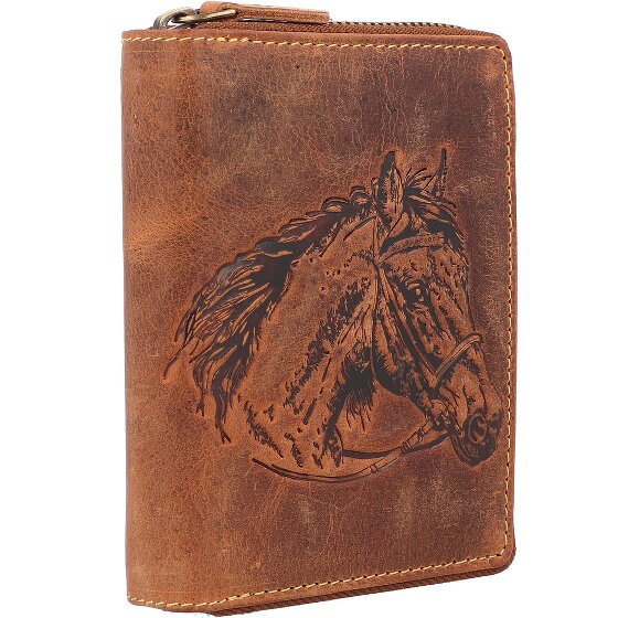 Greenburry Vintage Porte-monnaie Cuir véritable 12.5 cm