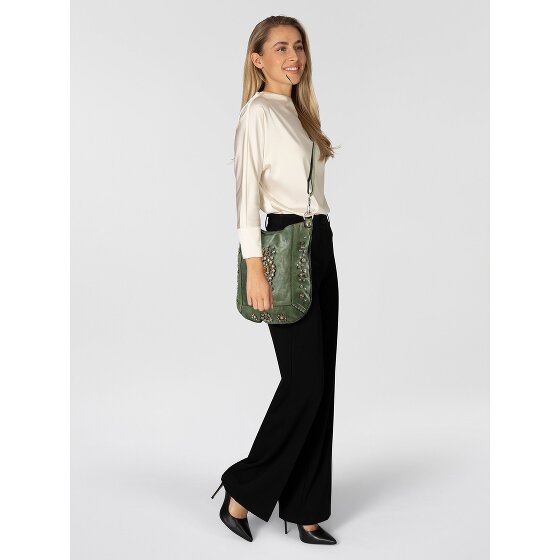 Campomaggi Nora Sac à bandoulière Cuir véritable 26 cm