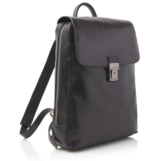 Castelijn & Beerens Guus sac à dos en cuir 40 cm compartiment pour ordinateur portable