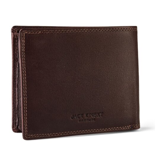 Jack Kinsky Porto 101 Porte-monnaie Protection RFID Cuir 12.5 cm