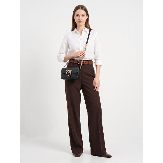 PINKO Love One Sac à bandoulière Cuir véritable 21 cm