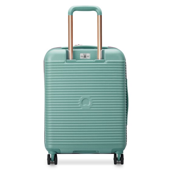 Delsey Paris Freestyle 4 roulettes Trolley de cabine 55 cm