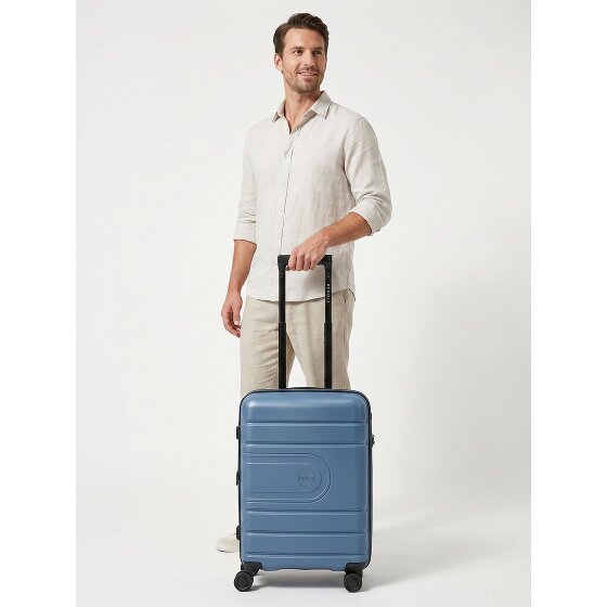 Redolz Essentials 11 4 roues Valise cabine 55 cm avec soufflet d'extension