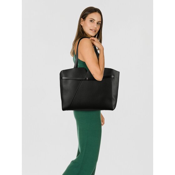 Boss Boss Revers Sac de shopper Cuir véritable 37 cm Compartiment ordinateur