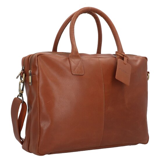 Burkely Porte-documents Vintage Taylor en cuir, 40 cm, compartiment pour ordinateur portable