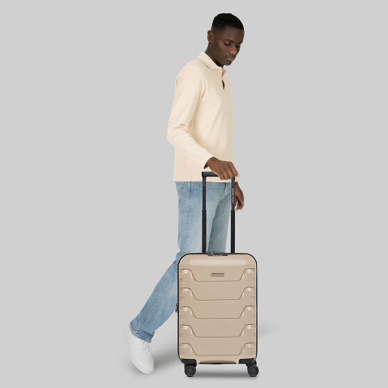 Smartbox Edition 01 4 roulettes Trolley de cabine 55 cm avec soufflet d'extension