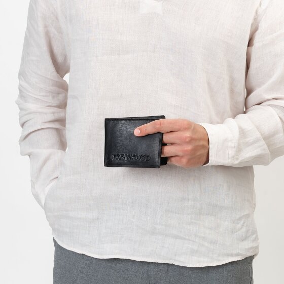 Farmhood Memphis Porte-monnaie Protection RFID Cuir 12.5 cm