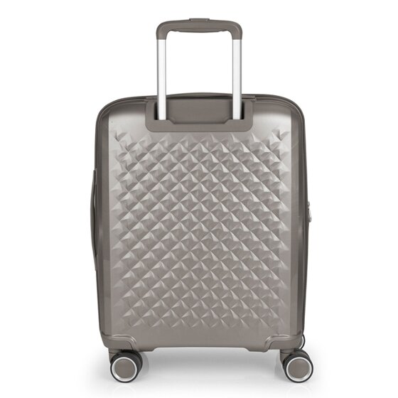 Gabol Queens 4 roulettes Trolley de cabine S 54 cm avec soufflet d'extension