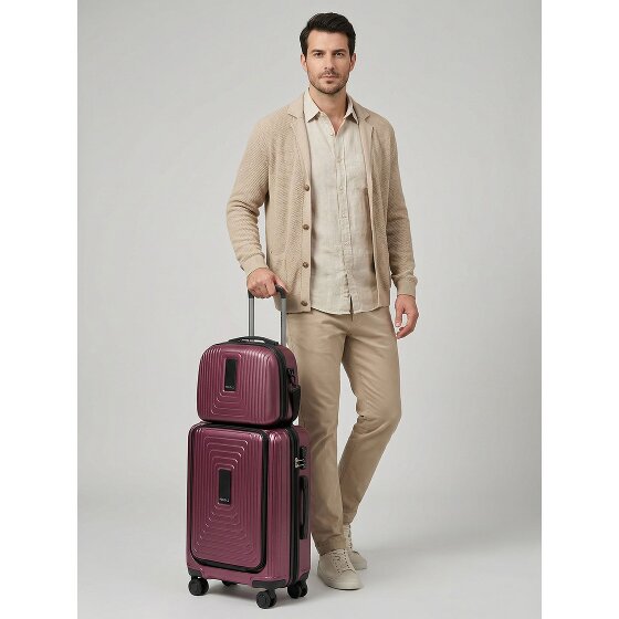 Redolz Essentials 14 Set de valises 2 pcs. trolley cabine avec soufflet extensible + beautycase