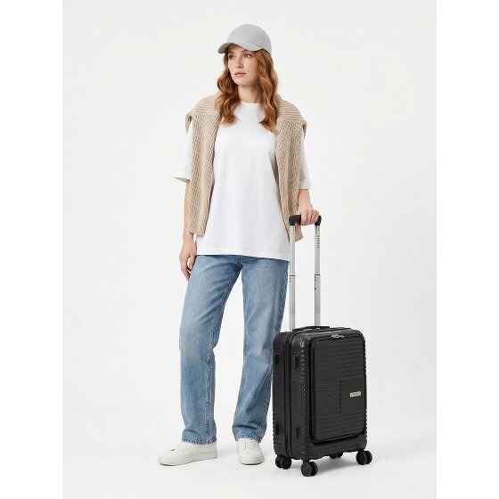 Redolz Essentials 17 2.0 4 roues Valise cabine 55 cm Compartiment ordinateur avec soufflet d'extension