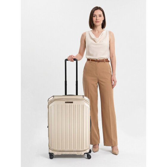 Piquadro PQ-Light 4 roues Valise cabine 78 cm '"avec soufflet d''extension"'