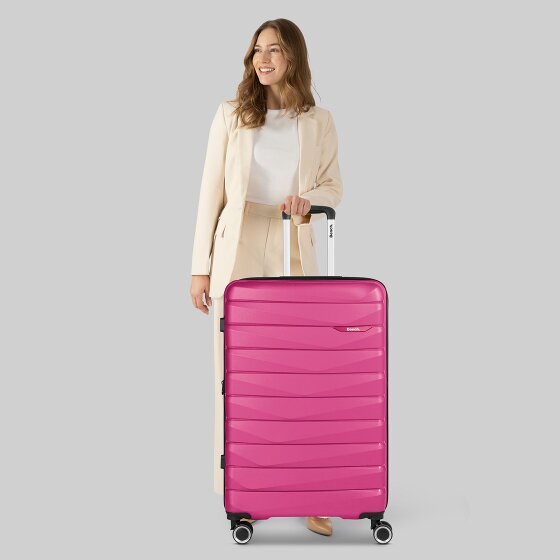 Bench Paris 4 roulettes Trolley L 76 cm avec soufflet d'extension